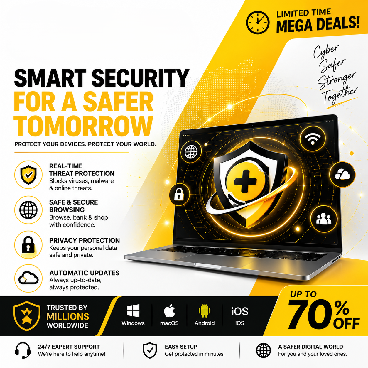Smart Security For A Safer Tomorrow - Limited Time Mega Deals Up To 70% Off